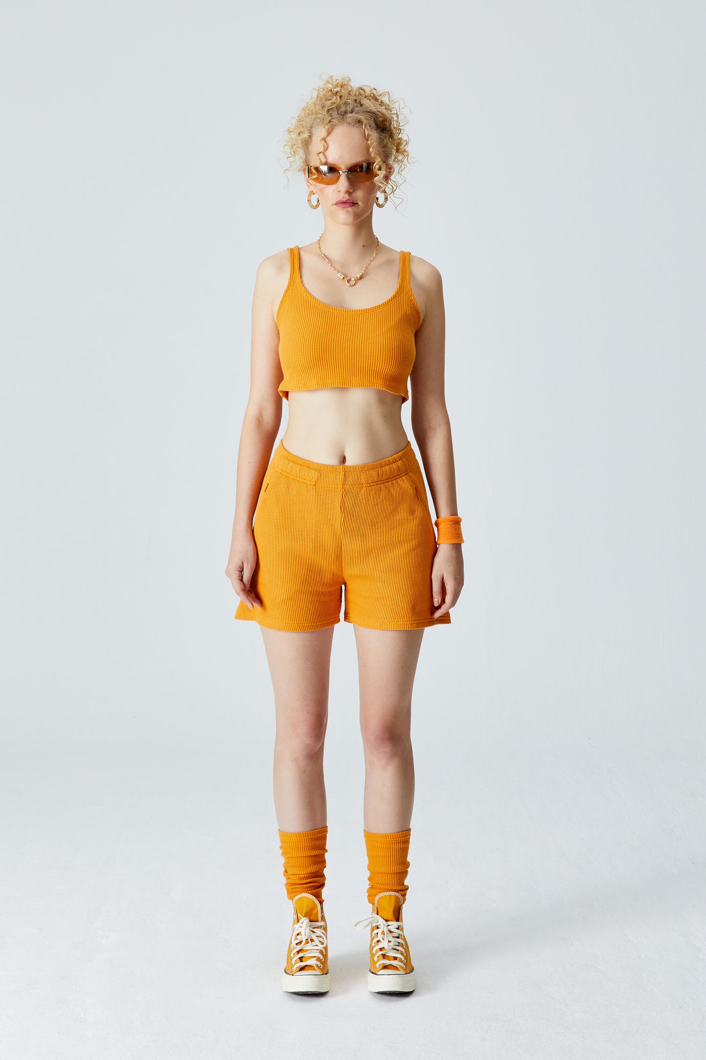 Waffle Shorts - Sundial