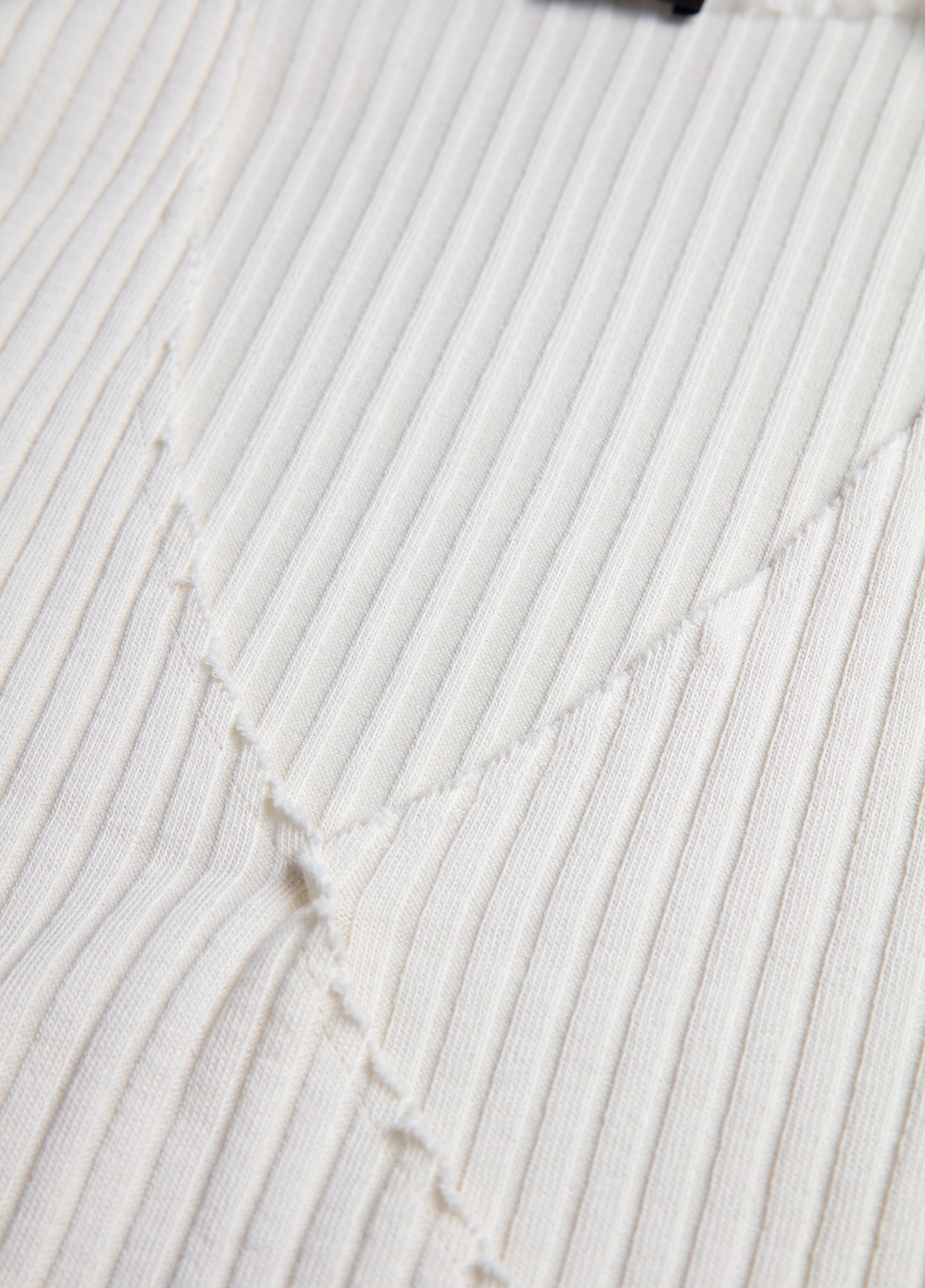 Crossover Ribbed Top