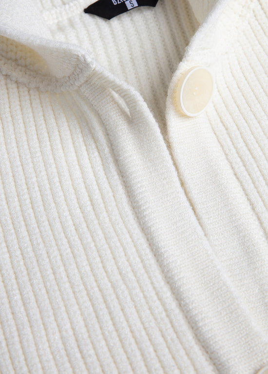 Hooded Knit Vest