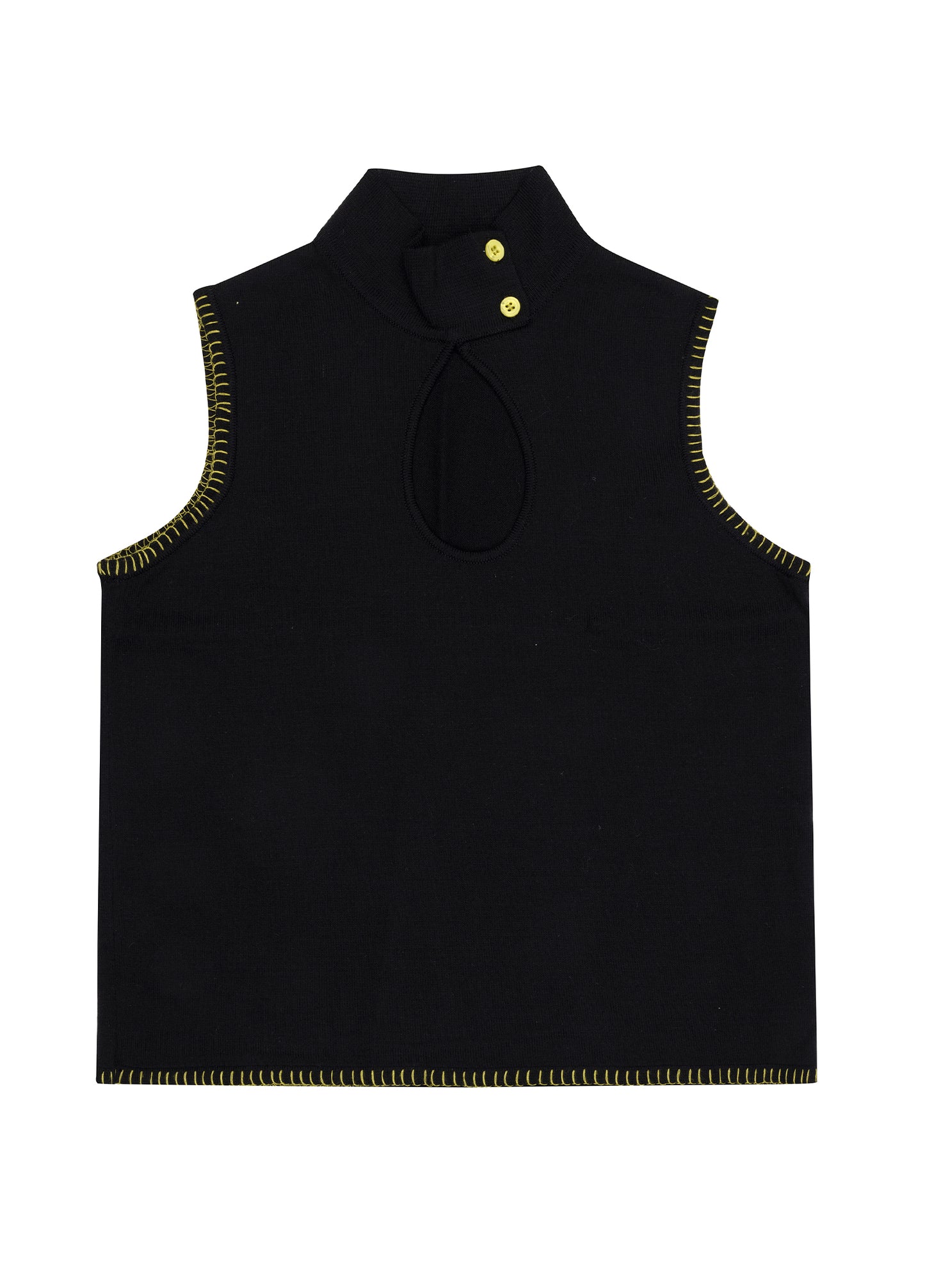 Knit Top W/ Crochet Detailing