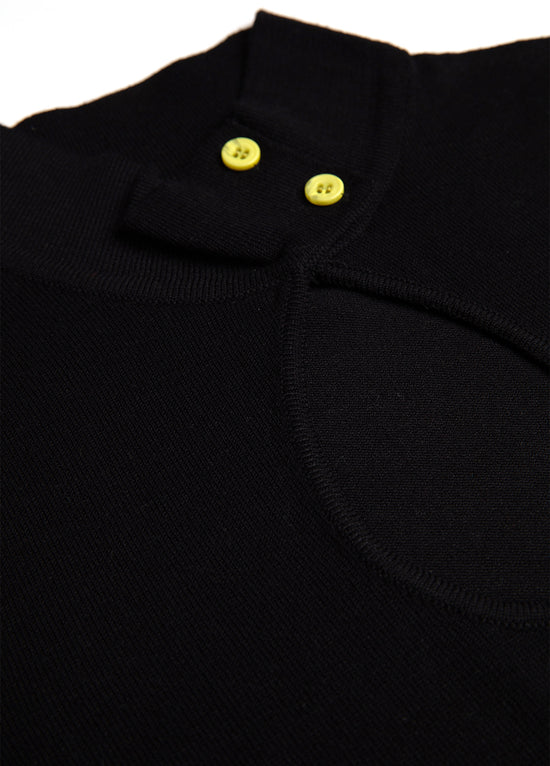 Knit Top W/ Crochet Detailing