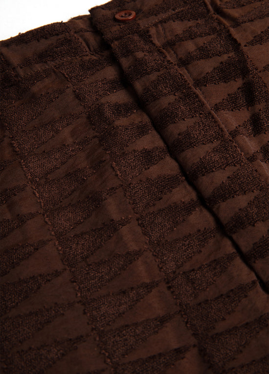 Embossed Tulle Straight Leg Pants