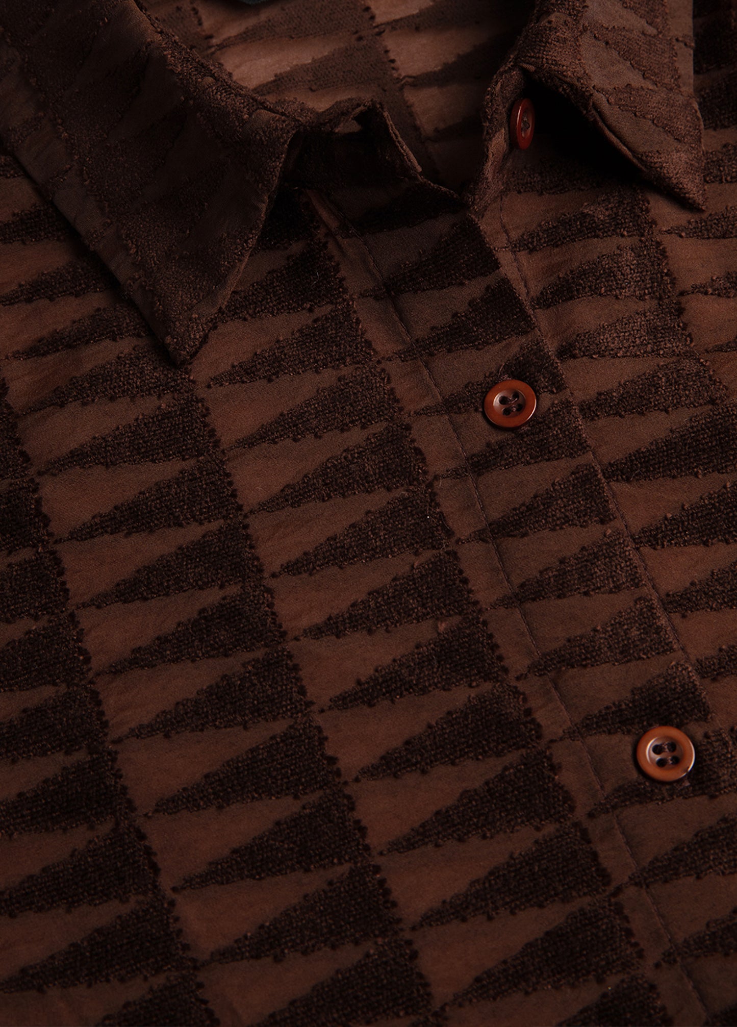 Embossed Tulle Shirt