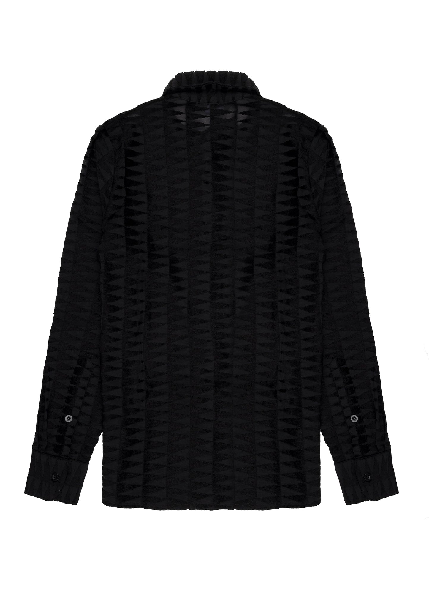 Embossed Tulle Shirt