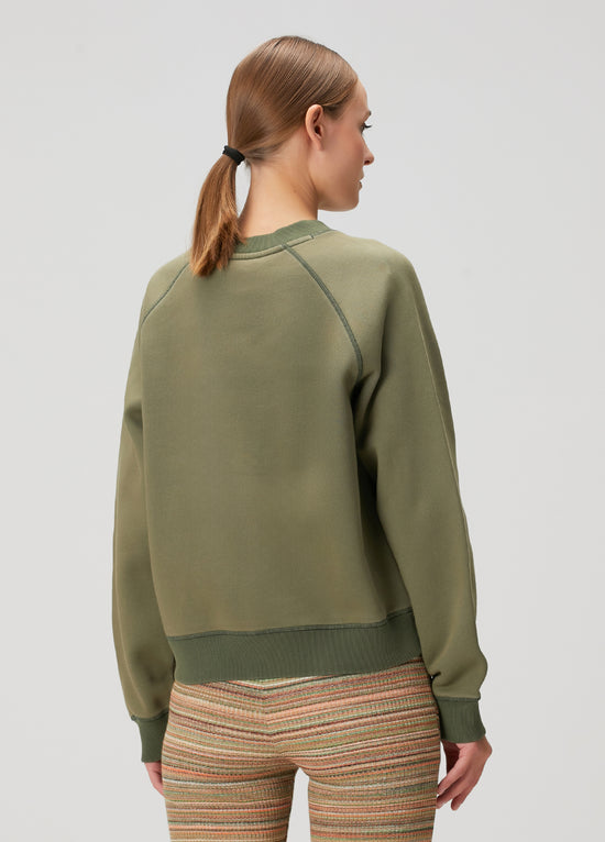 Load image into Gallery viewer, Washed Sweatshirt W/ Terry Logo
