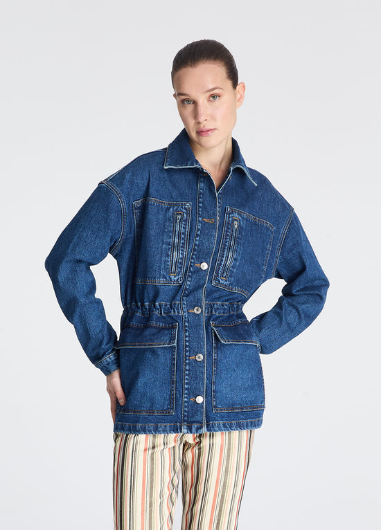 Kargo Denim Ceket