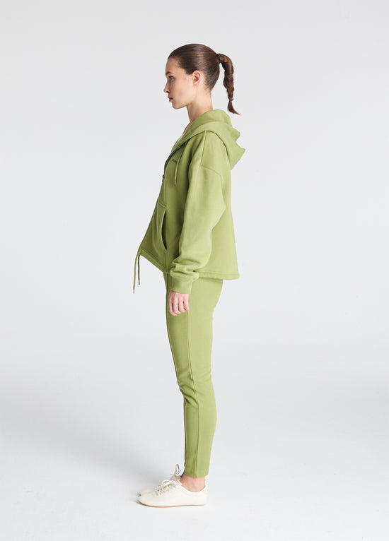 Klasik Fermuarlı Sweatshirt