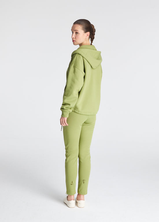 Klasik Fermuarlı Sweatshirt