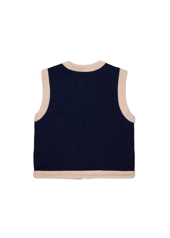 Peluş Astarlı Denim Ceket