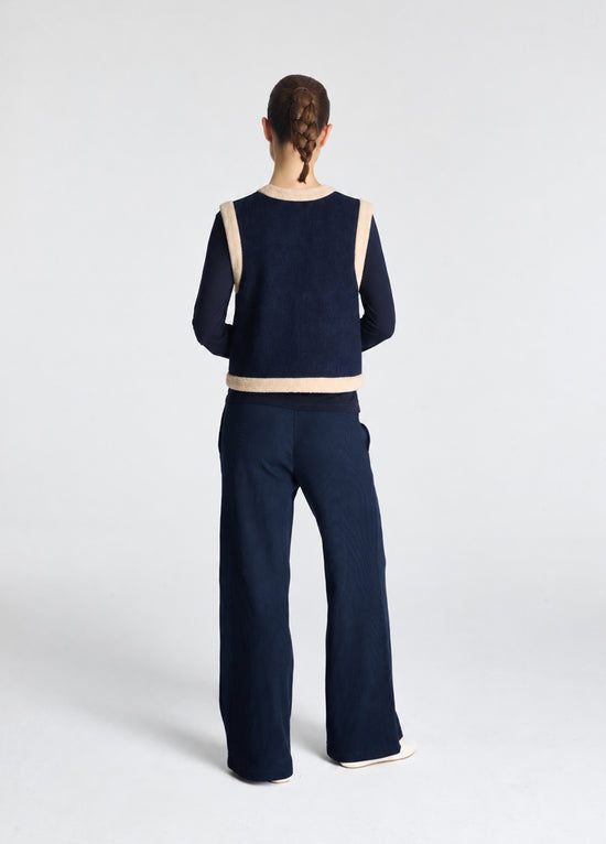 Peluş Astarlı Denim Ceket