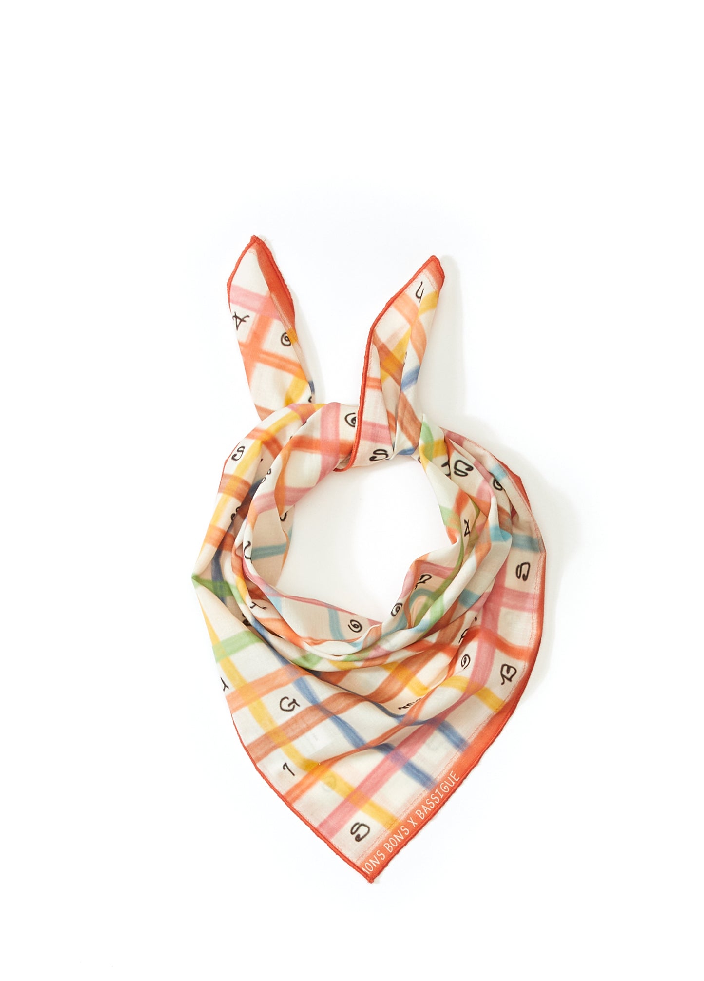 Square Print Bandana