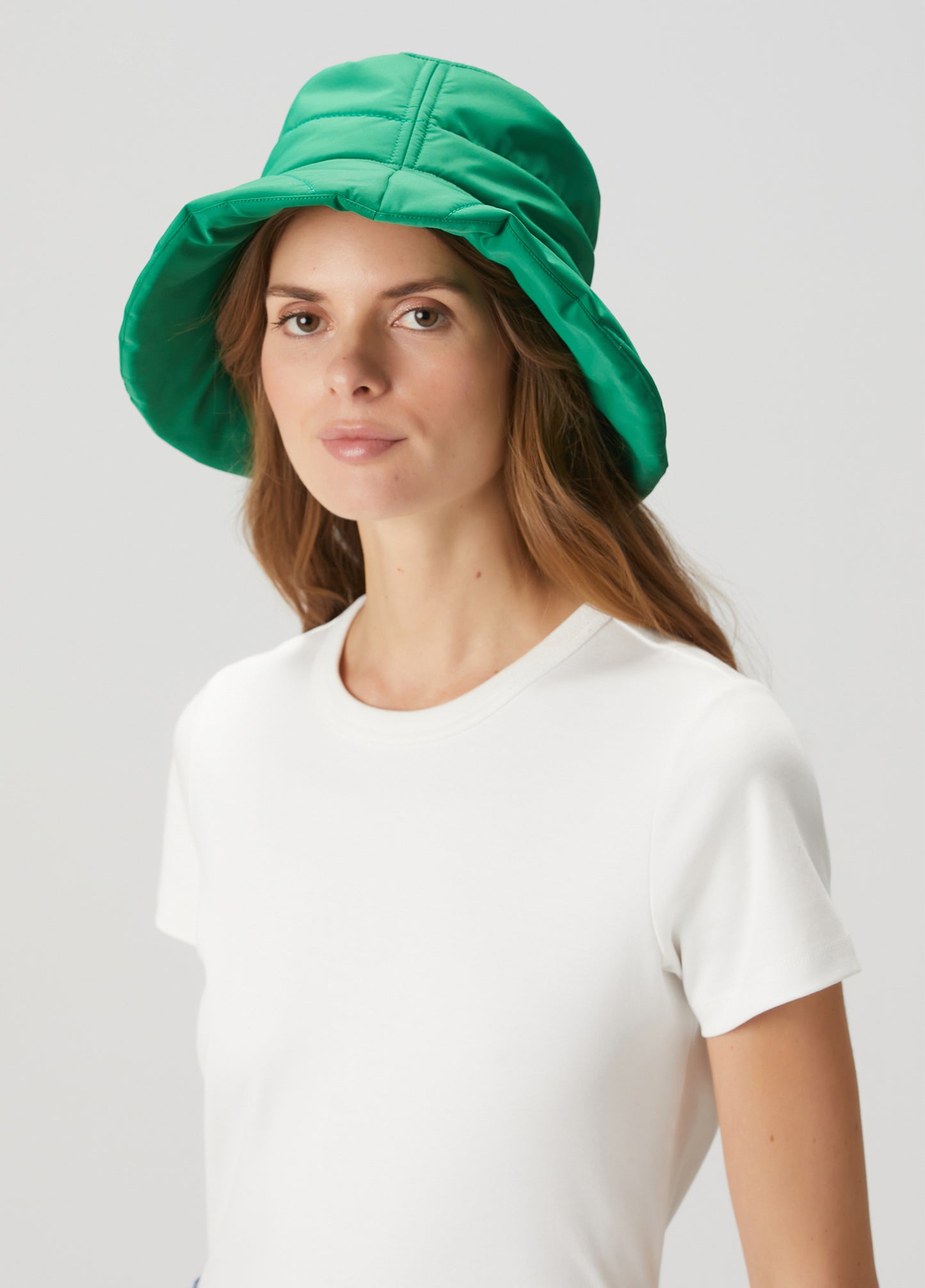 Mons Bons x Bassigue Green Puffer Bucket Hat