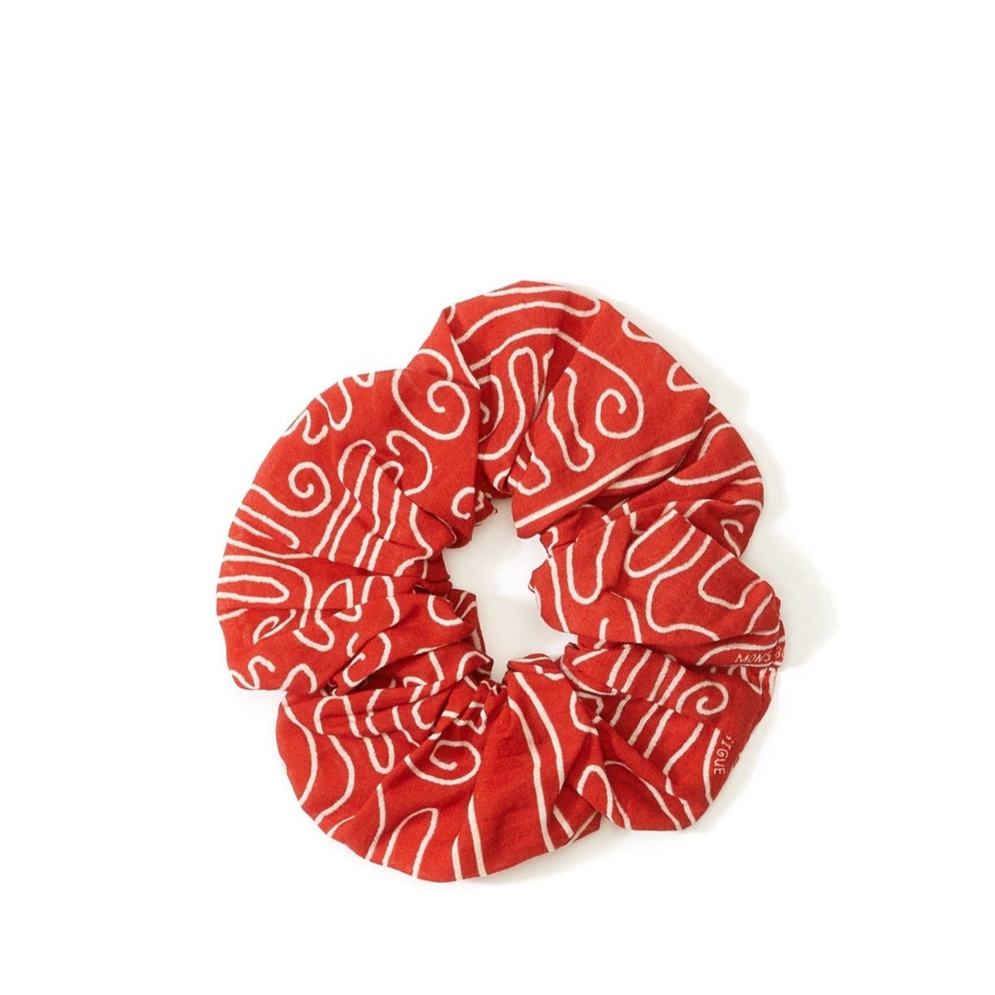 Kırmızı Abstract Print Saç Tokası