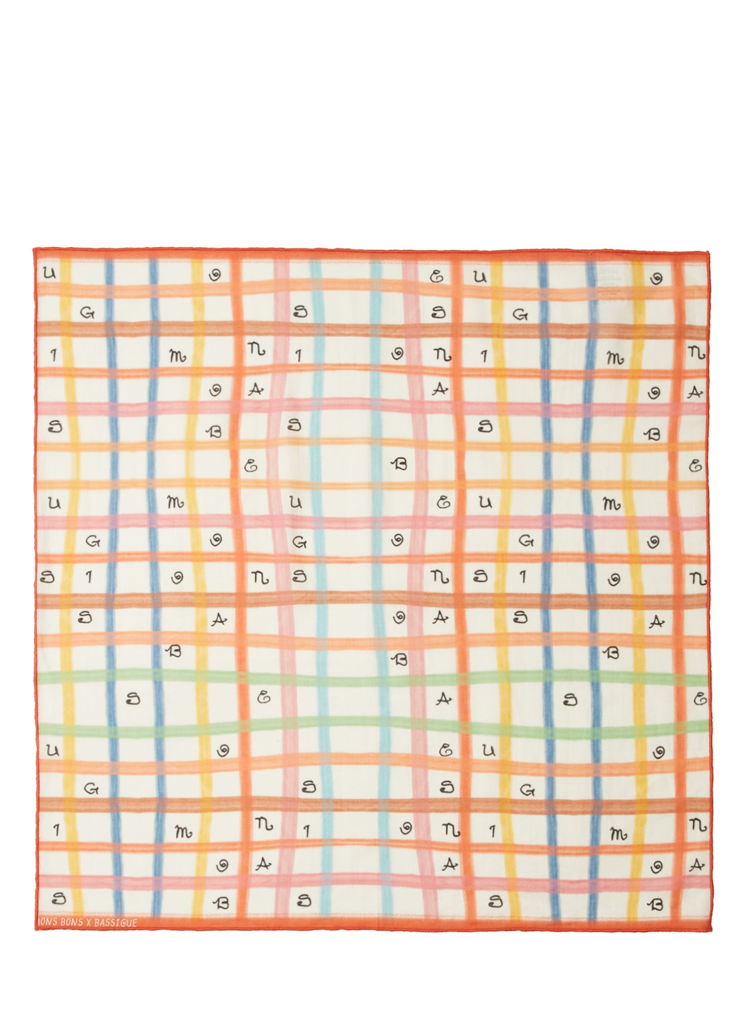 Square Print Bandana
