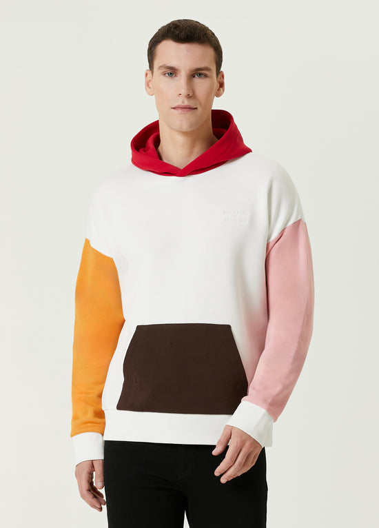 Mons Bons x Bassigue Green Color Block Hoodie