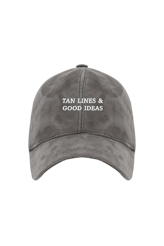 Tan Lines Süet Deri Şapka