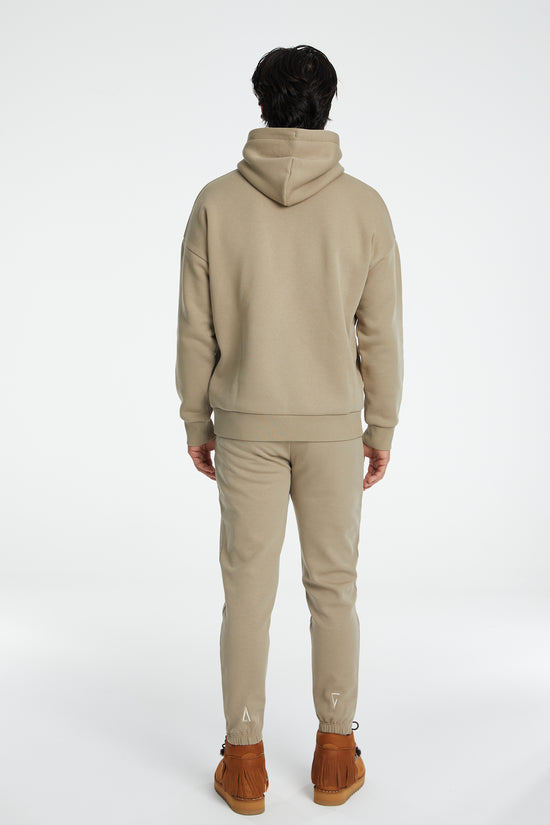 Cotton Ski Club Hoodie - True Beige