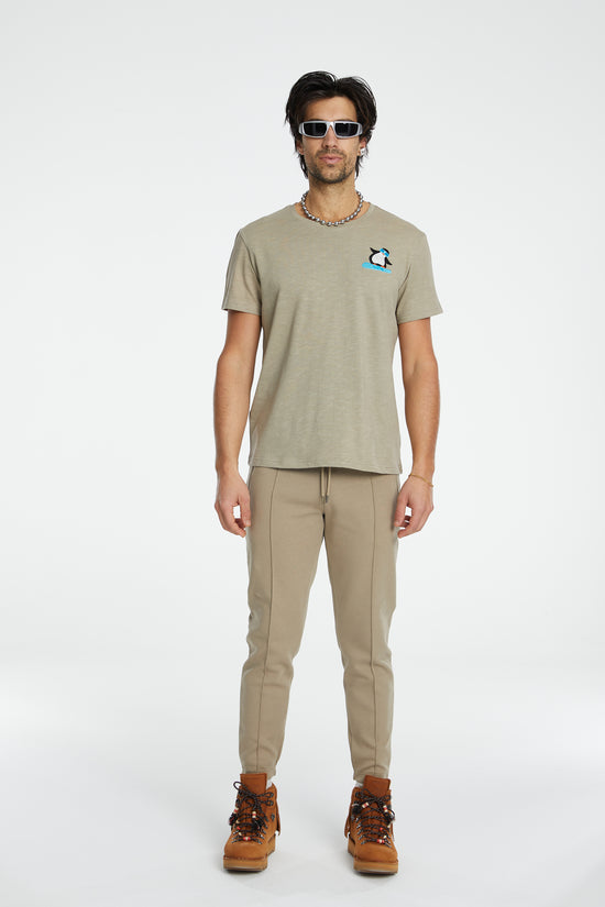 Cotton Penguin T-Shirt - True Beige