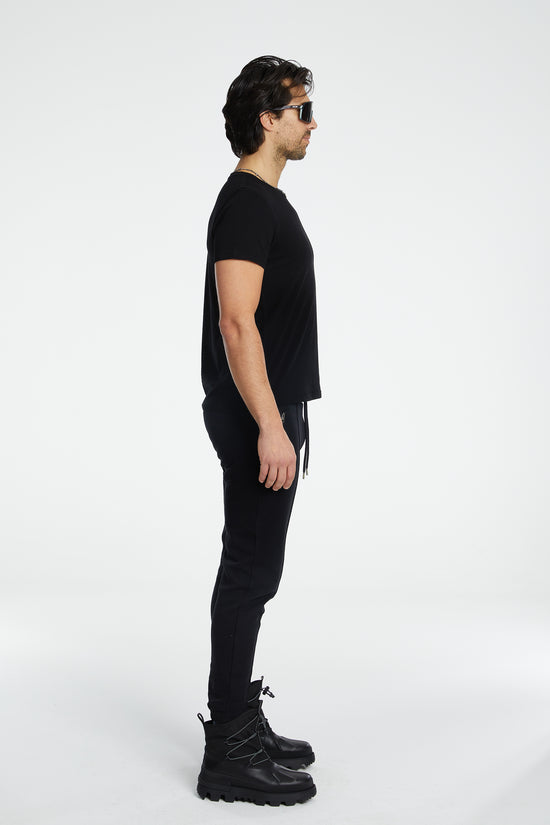 Cotton Deer T-Shirt - Black