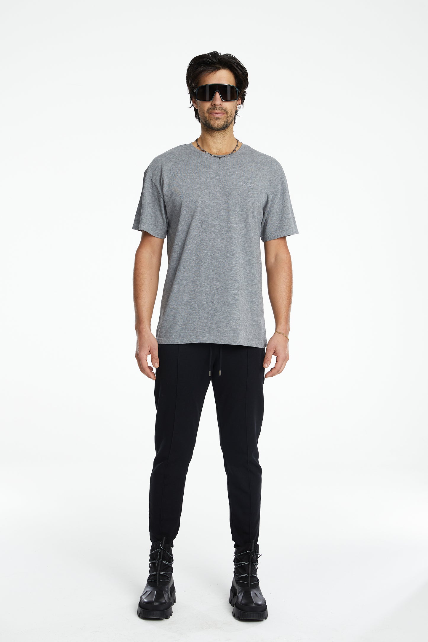Cotton Basic T-Shirt - Grey