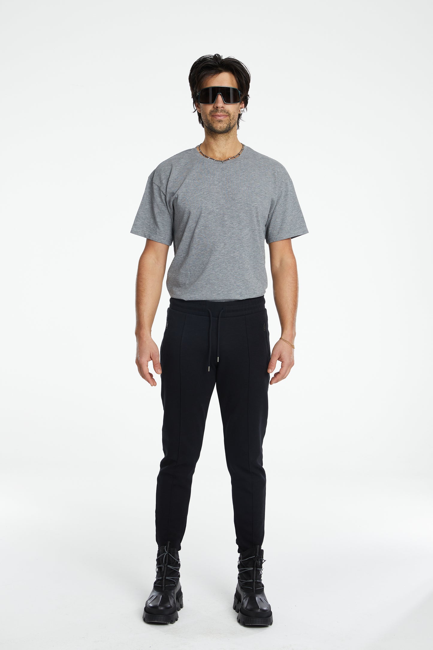 Cotton Classic Sweatpants - Black