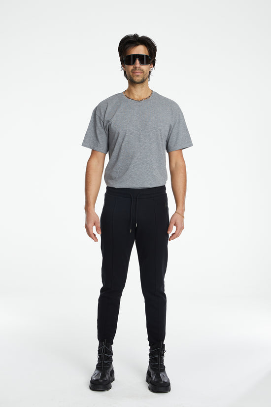 Cotton Classic Sweatpants - Black