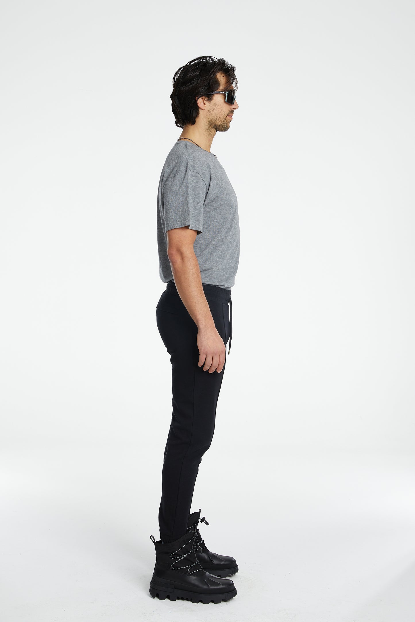 Cotton Classic Sweatpants - Black