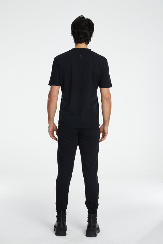 Cotton Basic T-Shirt - Black