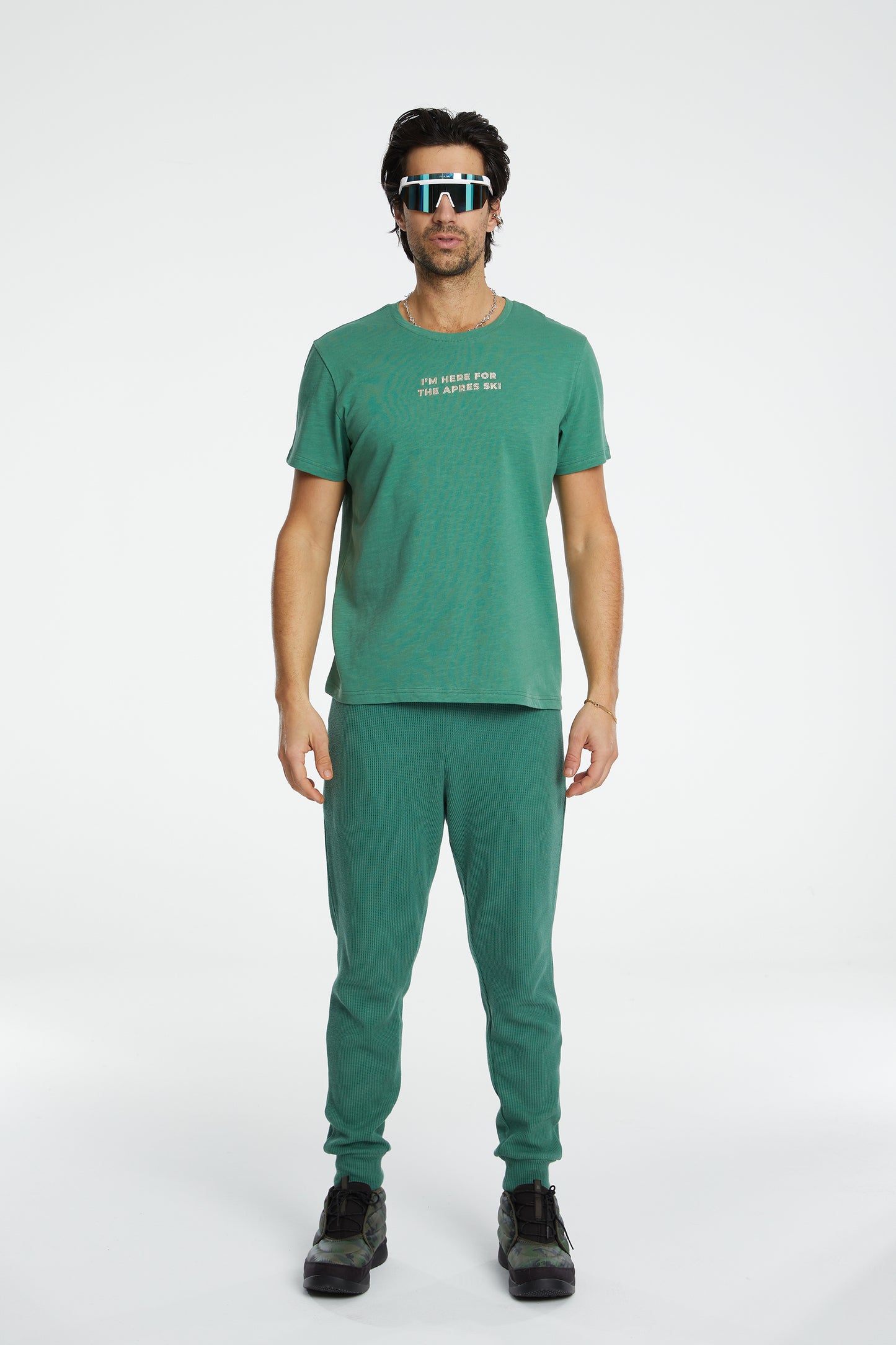 Ski T-Shirt - Yeşil