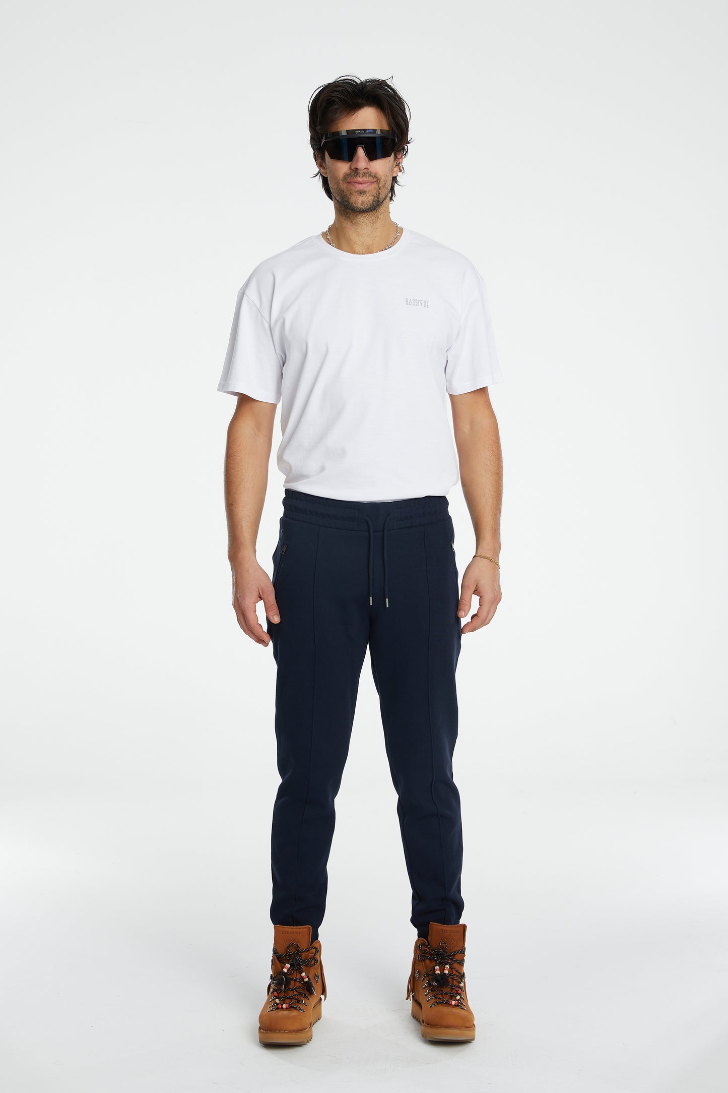 Cotton Classic Sweatpants - Dark Navy