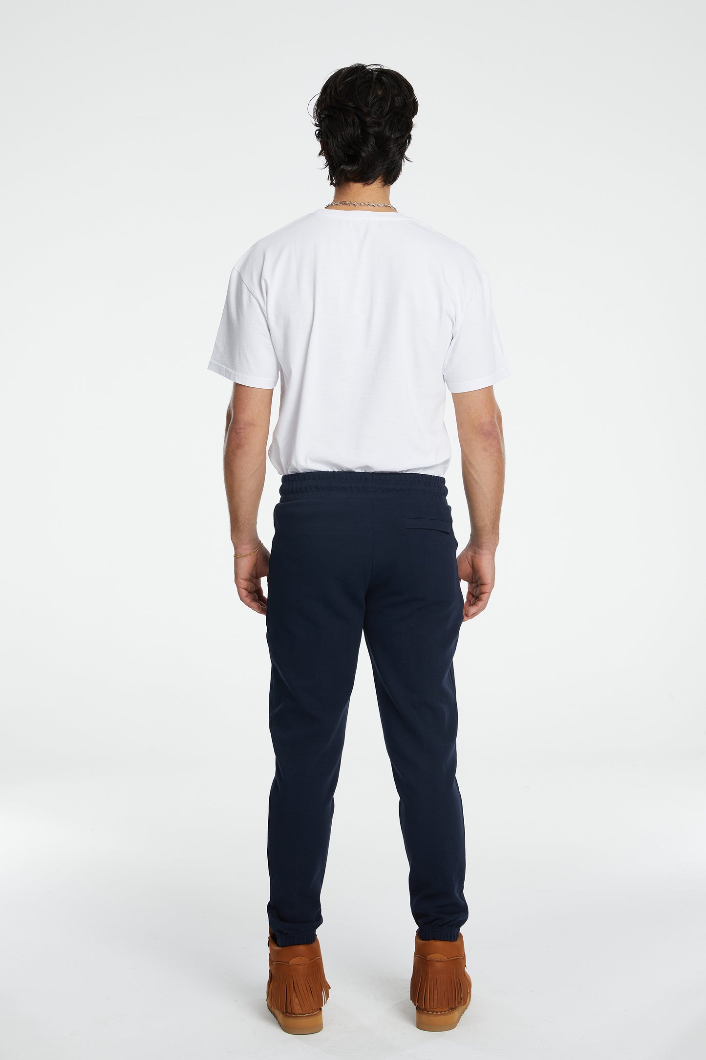 Cotton Classic Sweatpants - Dark Navy