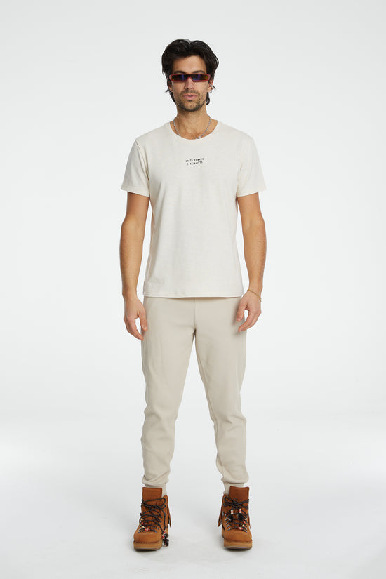 Cotton Powder T-Shirt - Cream