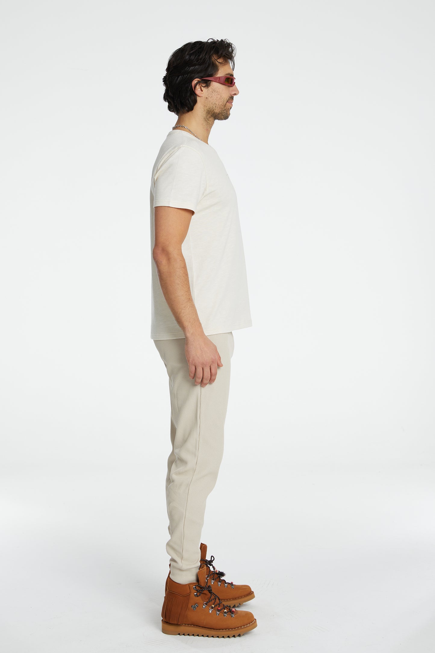 Cotton Powder T-Shirt - Cream