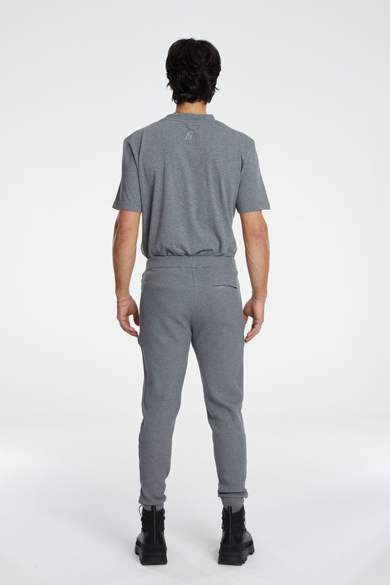 Waffle Sweatpants - Grey