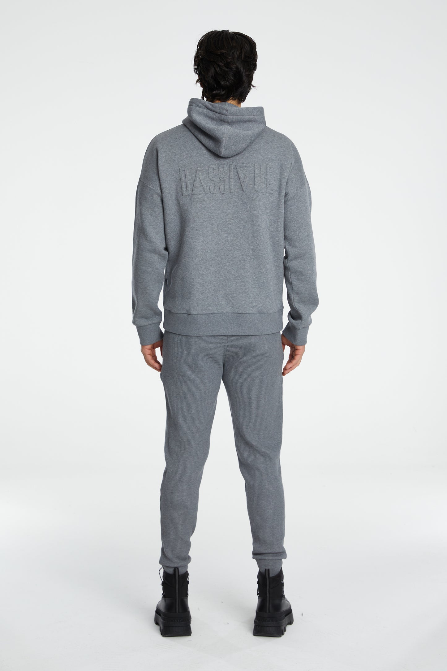 Cotton Hoodie - Grey