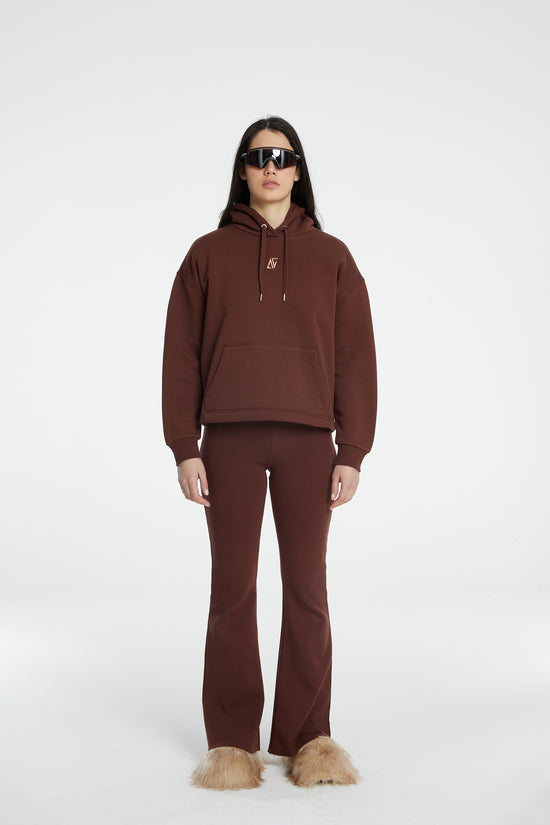Load image into Gallery viewer, Flare Sweatpants - Brown Stone
