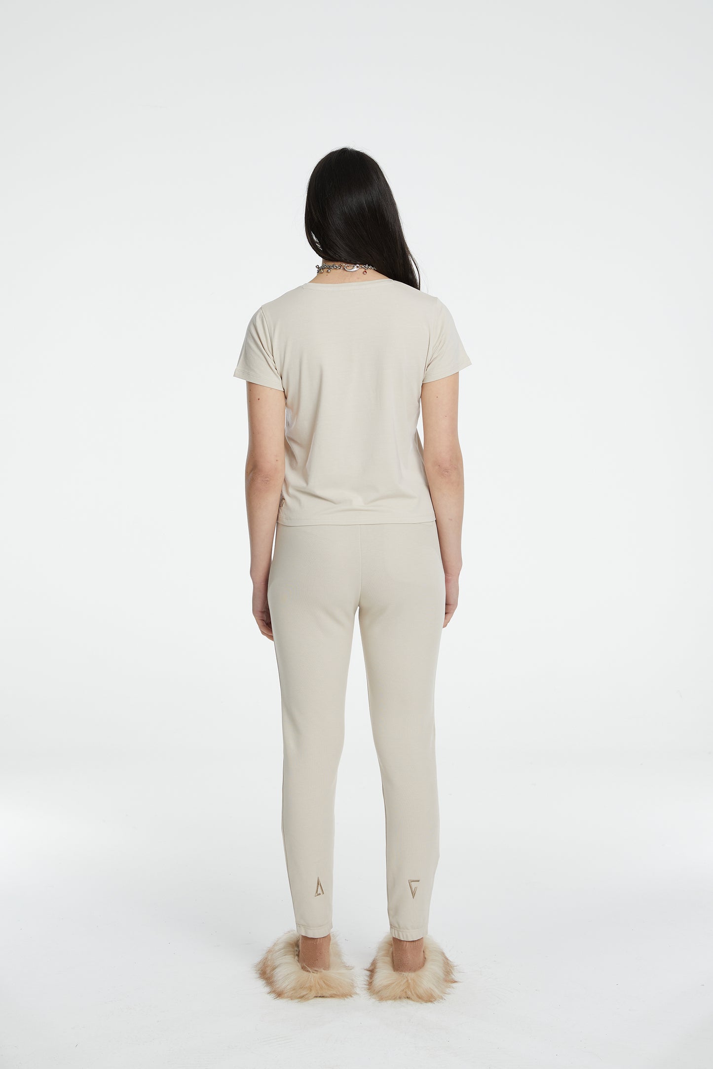 Cotton T-Shirt - Warm Beige