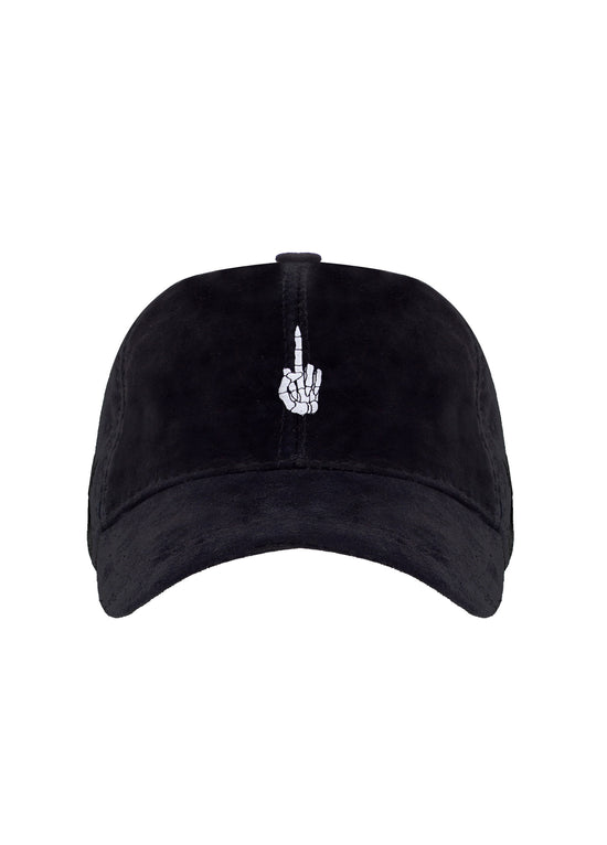 Hand Süet Deri Şapka