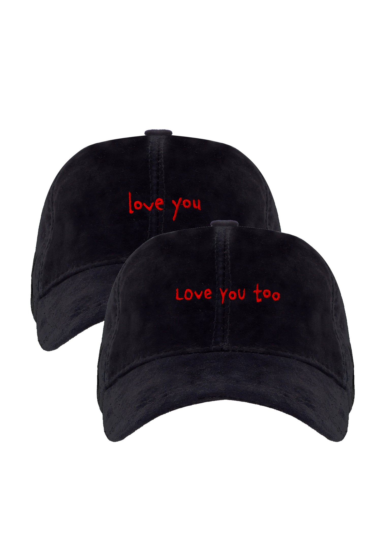 Love You-Love You Too 2'li Şapka Set