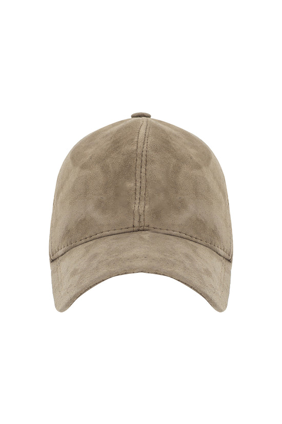 Love People Not Things Suede Leather Hat