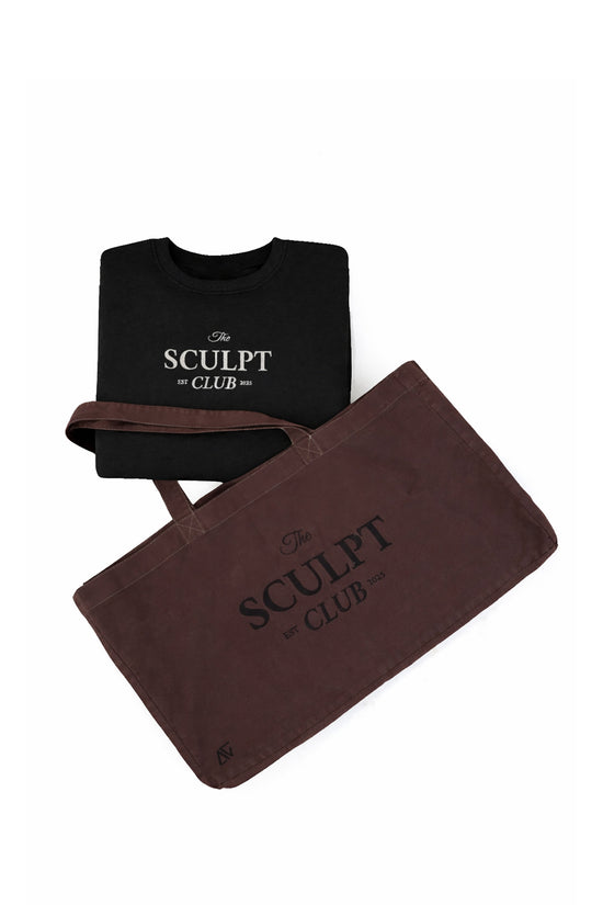 The Sculpt Club Sweatshirt & Çanta Set
