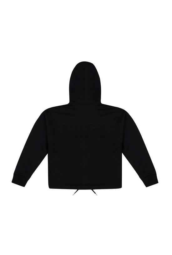 Dyna Zipper Hoodie - Black