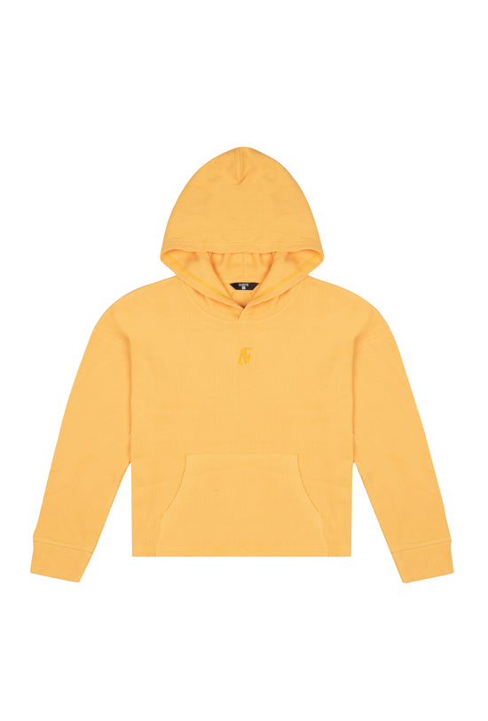 Waffle Oversize Hoodie - Honeycomb
