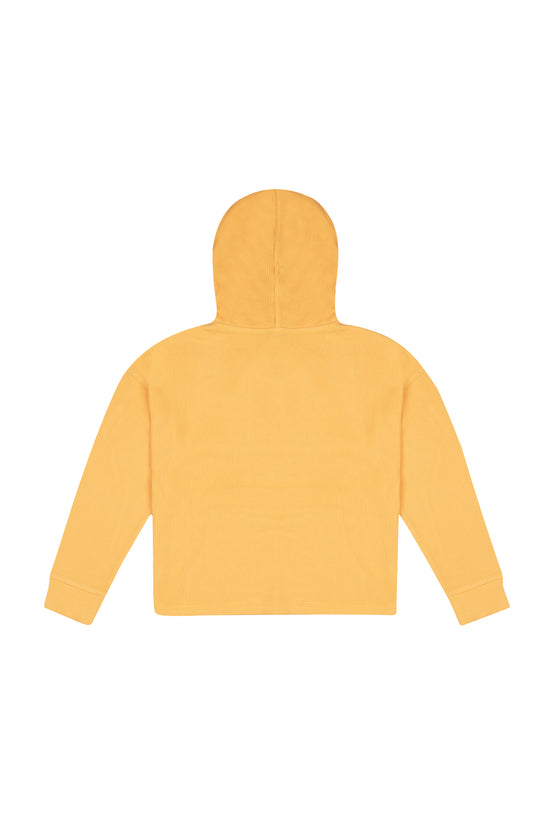 Waffle Oversize Hoodie - Honeycomb