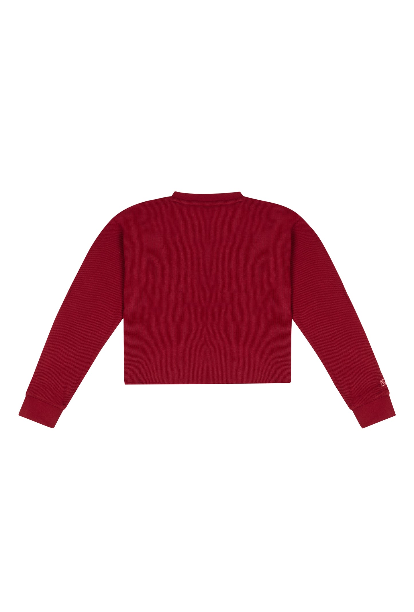 Waffle Sweatshirt - Wine
