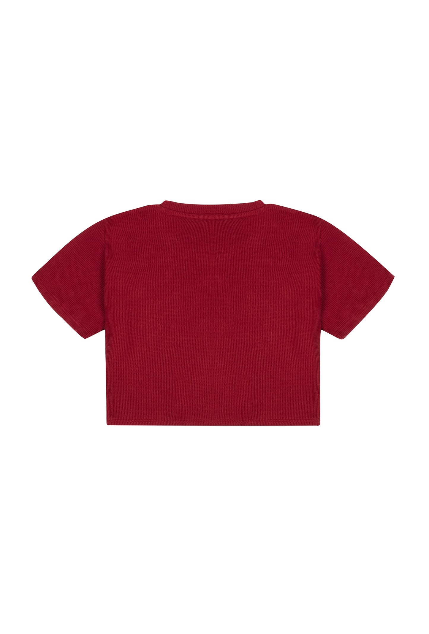 Waffle T-Shirt - Wine