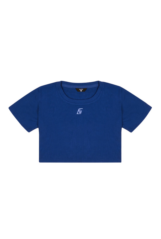 Waffle T-Shirt - Lazuli Blue