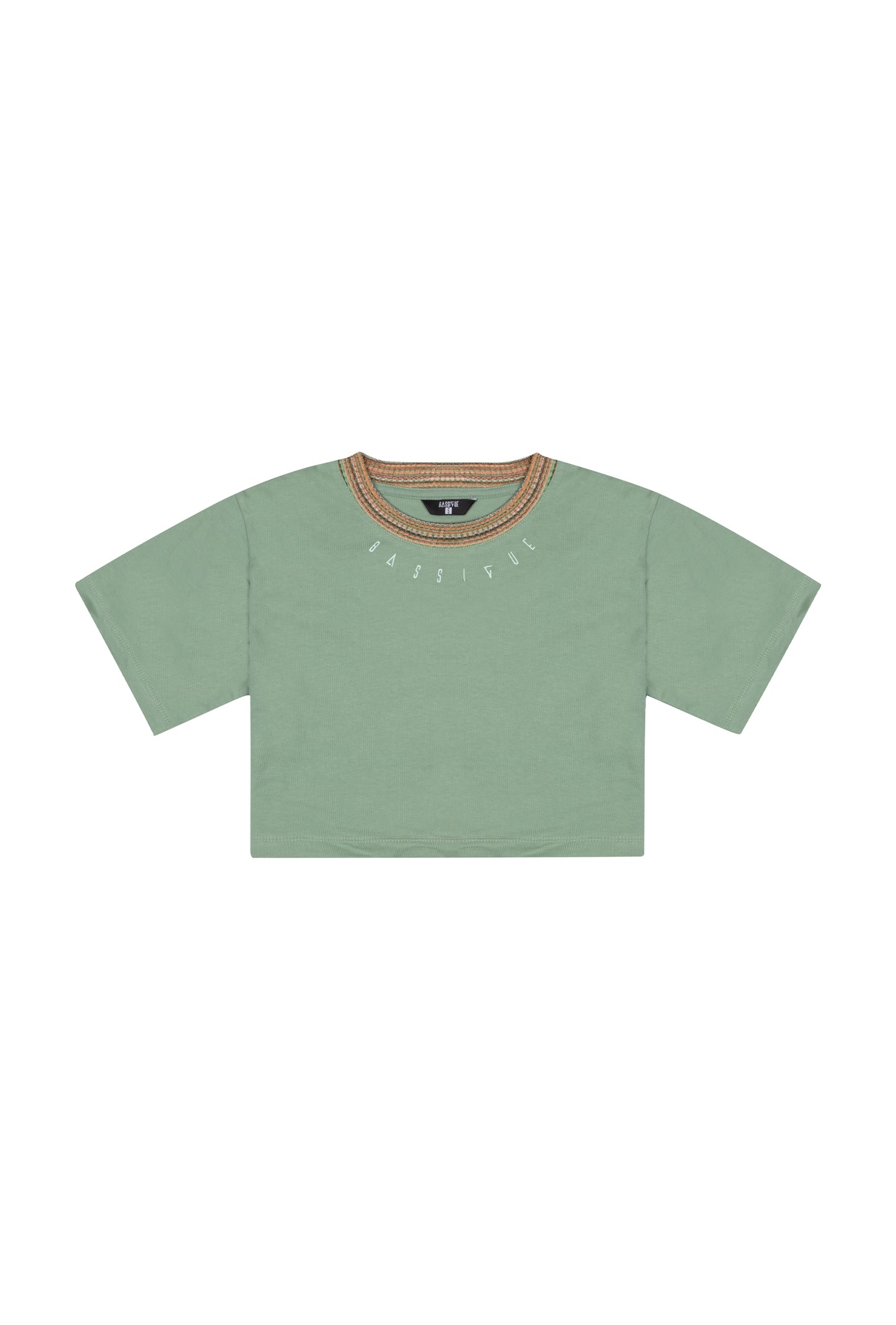 High Density Crop T-Shirt - Jade