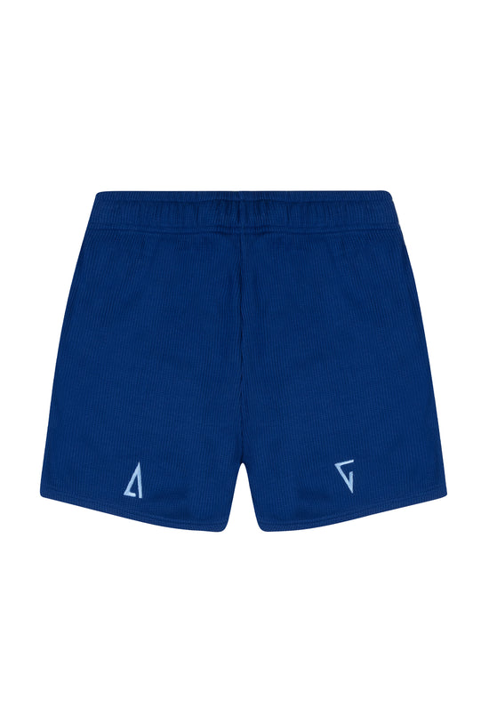 Waffle Short - Lazuli Blue