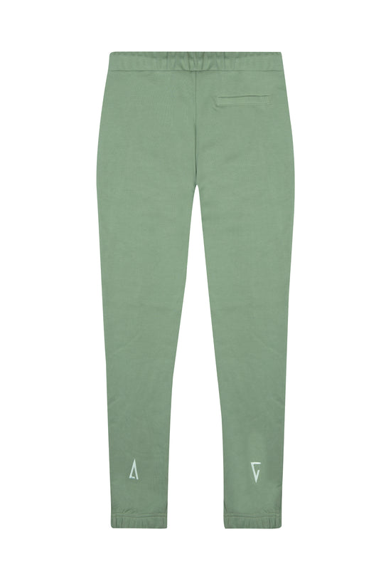 Cotton Skinny Sweatpants - Jade
